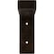 Ekena Millwork Steel Truss Shelf Bracket, Antiqued Bronze 2"W x 6"D x 6 1/4"H BKTM02X06X06TSABZ - alternate 3